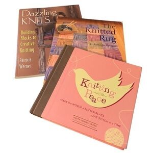 Bundle of 3 Knitting Books